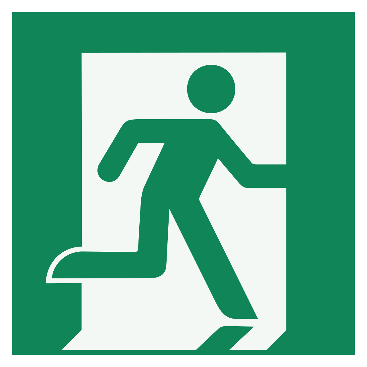 emergency exit signs