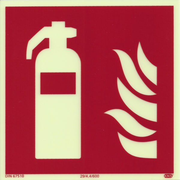 Fire Extinguisher Sign  (ISO 7010) - Image 2