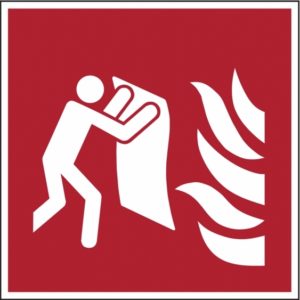Fire Blanket Sign (ISO 7010)
