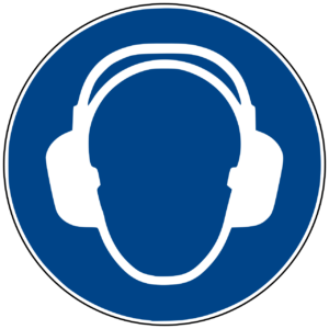 Wear Ear Protection Sign (ISO 7010)