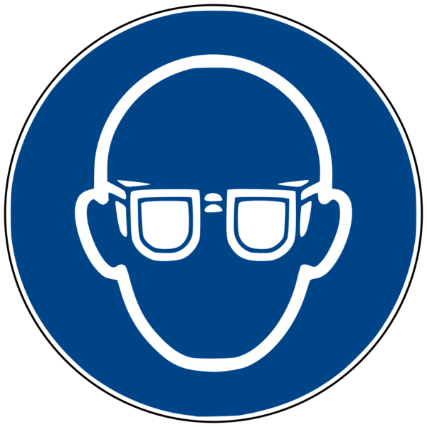 Wear Eye Protection Sign (ISO 7010)