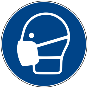 Wear A Mask Sign (ISO 7010)