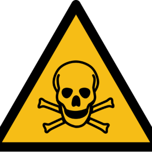 Toxic Material Warning Sign (ISO 7010)